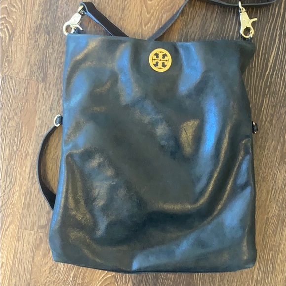 Tory Burch soft black leather convertible purse - Picture 11 of 15